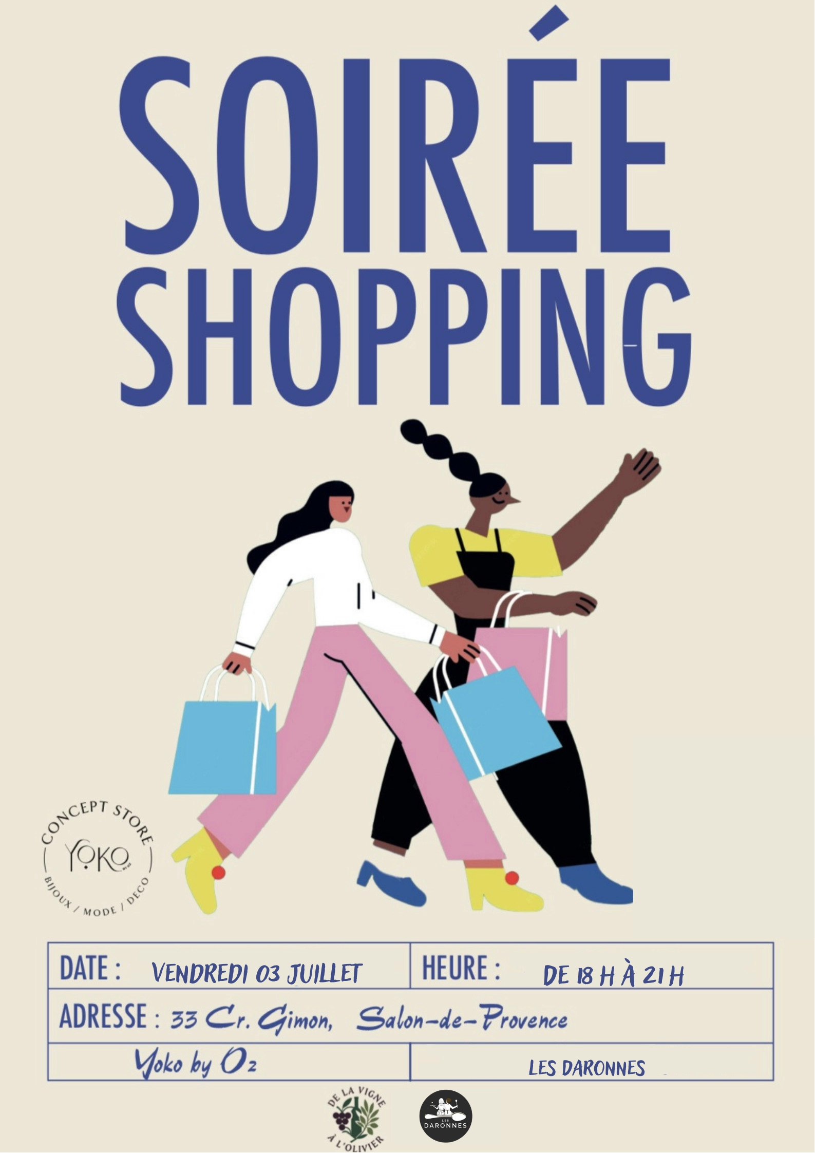 Soirée Shopping - Juillet 2026